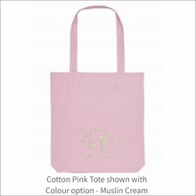 Load image into Gallery viewer, Organic Tote Bag &#39;Baby Name&#39;- Personalised Embroidered
