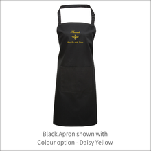 Load image into Gallery viewer, Apron &#39;Queen Bee&#39; - Personalised Embroidered
