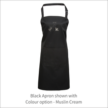 Load image into Gallery viewer, Apron &#39;Heart &amp; Honey Bee&#39; - Personalised Embroidered
