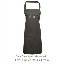 Load image into Gallery viewer, Apron &#39;Heart &amp; Honey Bee&#39; - Personalised Embroidered
