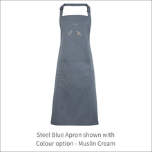 Load image into Gallery viewer, Apron &#39;Heart &amp; Honey Bee&#39; - Personalised Embroidered
