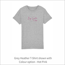 Load image into Gallery viewer, Kids Organic T-Shirt &#39;Big Sister&#39;- Personalised Embroidered
