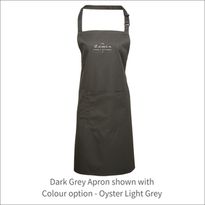 Apron 'Family Kitchen' - Personalised Embroidered