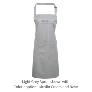 Apron 'Family Kitchen' - Personalised Embroidered