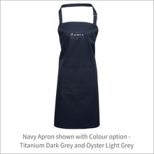 Load image into Gallery viewer, Apron &#39;Family Kitchen&#39; - Personalised Embroidered
