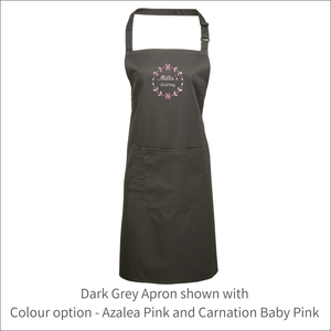 Apron 'Dainty Frame' - Personalised Embroidered