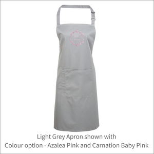 Apron 'Dainty Frame' - Personalised Embroidered