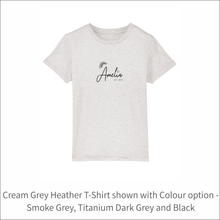 Load image into Gallery viewer, Kids Organic T-Shirt &#39;Rainbow&#39;- Personalised Embroidered
