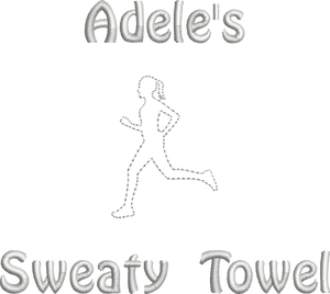 Fitness Gym Microfibre Towel - Name and Logo Personalised Embroidered