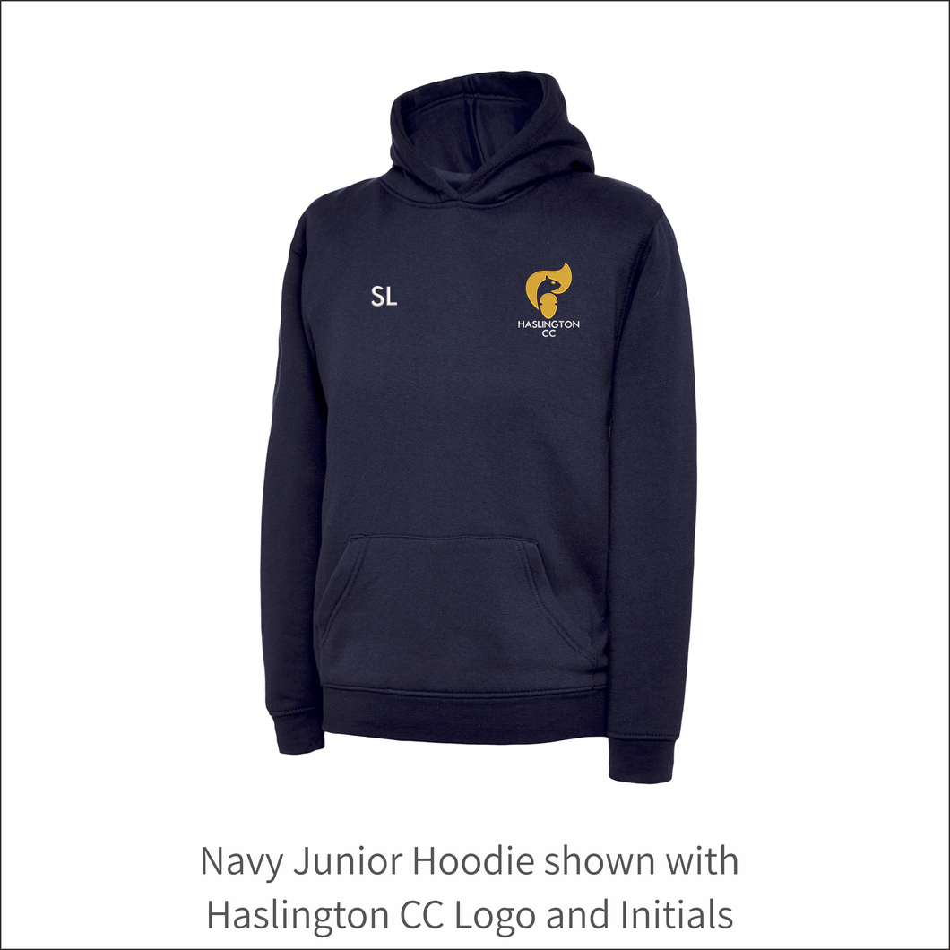 Haslington CC Junior Hoodie - Personalised Embroidered