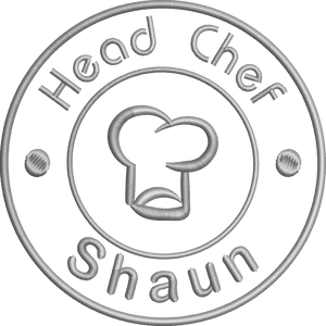 Apron 'Head Chef' - Personalised Embroidered