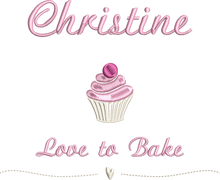 Load image into Gallery viewer, Apron &#39;Cupcake&#39; - Personalised Embroidered
