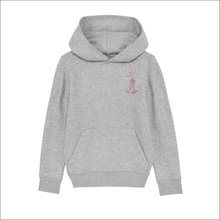 Load image into Gallery viewer, Kids Organic Hoodie &#39;Ballerina&#39;- Personalised Embroidered
