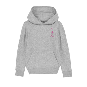 Kids Organic Hoodie 'Ballerina'- Personalised Embroidered