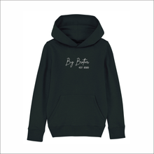 Load image into Gallery viewer, Kids Organic Hoodie &#39;Big Brother&#39;- Personalised Embroidered
