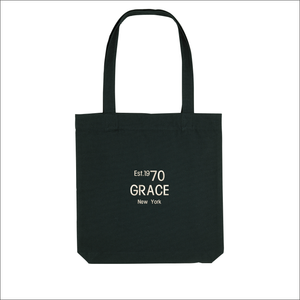 Organic Tote Bag 'Glam'- Personalised Embroidered