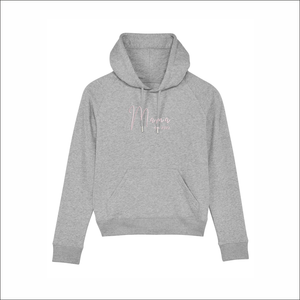 Women's Organic Hoodie 'Mama' - Personalised Embroidered