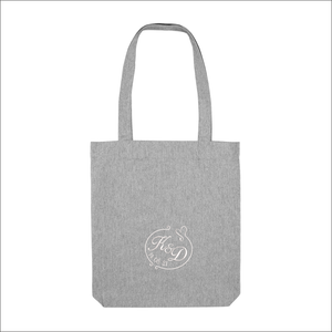 Organic Tote Bag 'Wedding Initials'- Personalised Embroidered