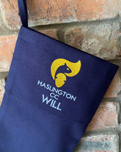 Load image into Gallery viewer, Haslington CC Christmas Stocking - Personalised Embroidered
