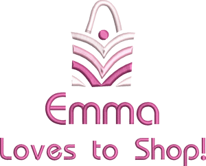 Organic Shopper Bag 'Loves to Shop' - Personalised Embroidered