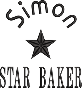 Apron 'Star Baker' - Personalised Embroidered